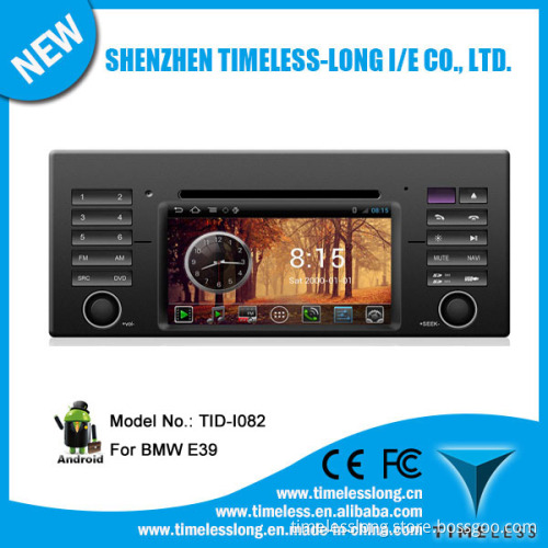 Android System Car Audio for BMW 5 Series E39 1995-2003 with GPS iPod DVR Digital TV Box Bt Radio 3G/WiFi (TID-I082)